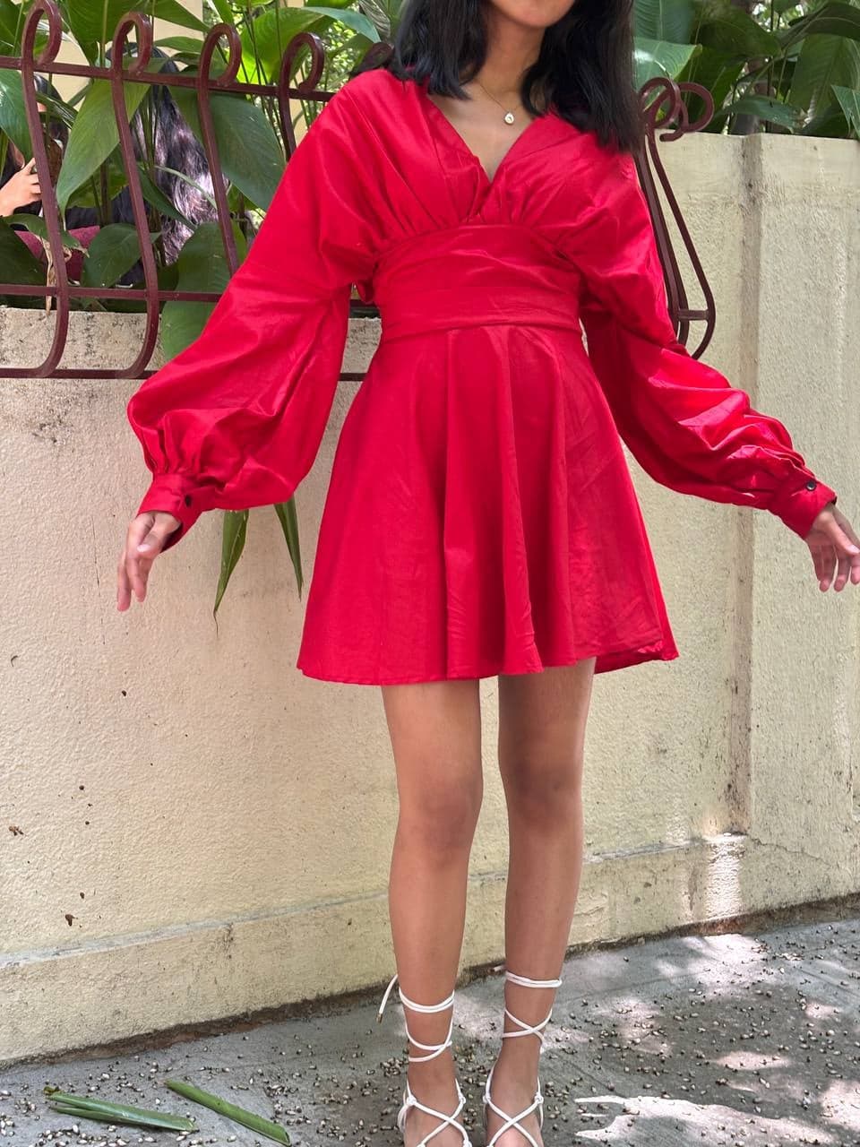 Scarlet — Red Mini Dress
